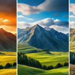 단독주택 리모델링 비용 - Here are three image generation prompts in English, designed to be detailed and adhere to your guide...